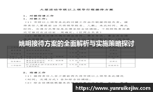 姚明接待方案的全面解析与实施策略探讨